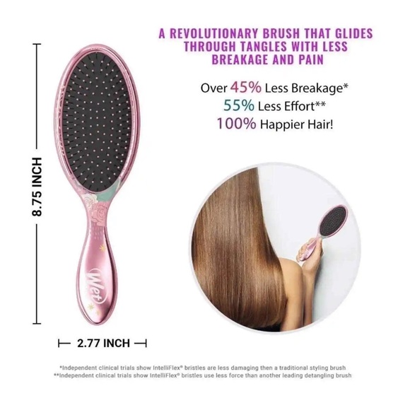 ✨NWT✨ Disney Princess Wet Brush Original Detangler Limited Edition Cinderella - Picture 2 of 11